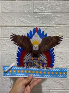 Buwan ng Wika Headdress Laminated with adjustable tie
