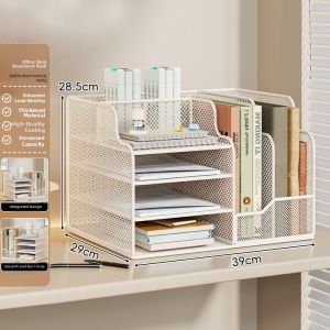 Multi-level Metal Document Organizer