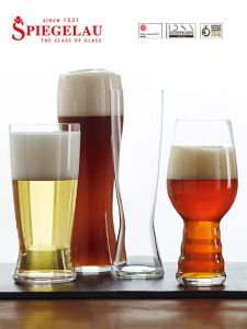 Spiegelau Imported German Crystal Glass Beer Mug Large Size for IPA Belgian Wheat Creative Design Dinnerware Cutlery