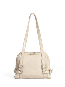 Dotlyn Original Design Retro Oil Wax Leather Boston Bag Womens Fashionable Underarm Single Shoulder Bag Luxury Commuting