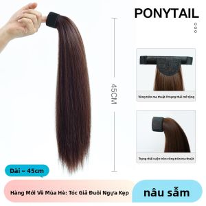 AINIYA | Tóc Giả Đuôi Ngựa Thời Trang Với Vòng Ma Thuật