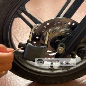 Goto Spectra Kunci Gembok Alarm Cakram Sepeda Motor Pagar Anti Maling