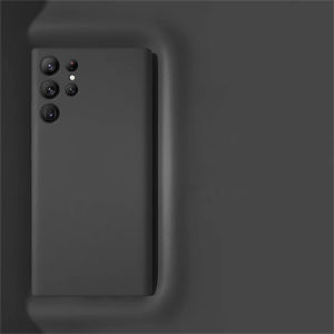 Original Liquid Silicone Case For Samsung Galaxy S21 Fe S22 Ultra S9 S10 S20 Plus A52 A52s A12 A21s A32 A50 A51 A71 Note 2 Cover