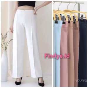 Celana Kulot Scuba Premium Highwaist Pants L-XL-XXL-4L Jumbo