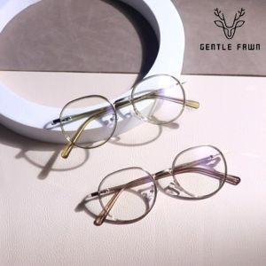 Gentle Fawn Kacamata Antiradiasi Blueray Bentuk Oval Bahan TR90 Bisa Minus Photocromic Bluecromic Fashion Pria Wanita 87502