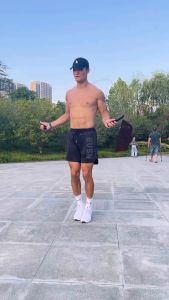 เชือกกระโดด ฟิตเนสลดน้ำหนัก กีฬา เหล็กลวด ที่กระโดดเชือก ผู้ใหญ่ นักเรียน สอบเฉพาะ การแข่งขัน กระโดดเชือก