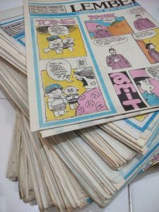 Komik Doyok Otoy Ali Oncom Lembergar Lembar Sisipan Koran Pos Kota