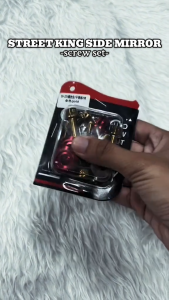 Screw Set For Street King Side Mirror New Look Alloy Bolts Flower Type Not Include Side Mirror