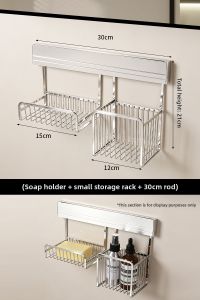 WEIFUREN | No-drilling Wall-mounted Anti-mold Drying toothbrush holder