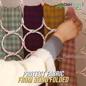 28 holes Scarf Hanger Holder 28 Lubang Hanger Tudung Organizer Closet Space Saver (Random Color)