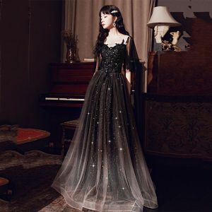 Evening Dress for Women Exquisite Banquet Art Exam Annual Meeting Birthday Party Prom Delicate Female Gown
