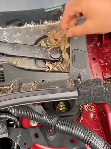 Miếng Đệm Cần Gạt Kính Chắn Gió Ô Tô Nắp Đậy Cần Gạt Nước Oto Vỏ Bọc Bảo Vệ Lỗ Cần Gạt Nước Xe Hơi