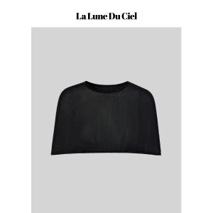 La lune Du ciel | Áo Cardigan Len Tay Ngắn Đa Năng Mùa Hè Thời Trang