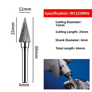 KINGXINJX | Hard Alloy Metal Grinding Head 6mm