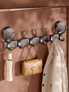 Kẹp Cửa Bếp Phòng Tắm Chịu Lực Mạnh Không Cần Đục Lỗ Móc Treo Đồ Trang Trí Nhà Cửa Bằng Hợp Kim Nhôm Chống Gỉ