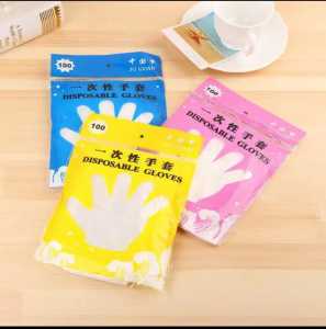 Sarung Tangan Plastik Sekali Pakai