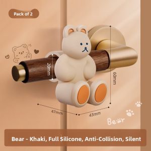 YZ | Silicone Anti-Collision Pad for Door Handles No-Drill Door Stopper