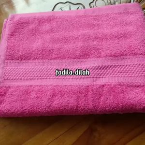 Promo HANDUK MANDI DEWASA MUTIA JUMBO BESAR UK 70X140CM TEBAL 390GR HANDUK