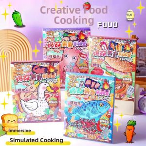 Stress Relief Food Assembly Model Toy