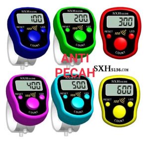 Tasbeh digital Premium SXH5136 alarm / LED + Box