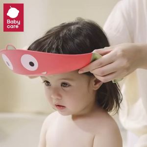 หมวกอาบน้ำเด็ก Babycare  หมวกสระผมเด็กการ์ตูนแบบปรับได้ กันน้ำ กันแชมพูเข้าตา