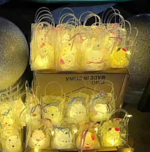 【SG Stock】Cute and Funny Star Bunny Kitten Cloud Rabbit Silicon Touch Night Light Rechargeable Birthday Gift可爱星星兔子小夜灯礼物发光玩具