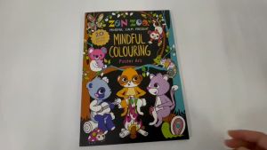 Zen Zoo Mindful Colouring Book for Kids & Adult with 20 Pull out Posters