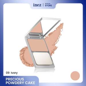 Inez Precious Powrder Cake Refil dan Full Kaca