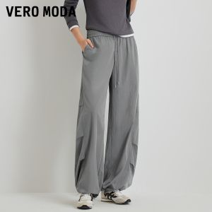 Vero Moda | Quần Nữ Phong Cách Dễ Dàng Chân Rộng Có Dây Thắt