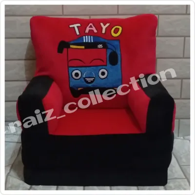 sofa lipat anak/sofabed/3lipat/sofa lipat karakter tayo