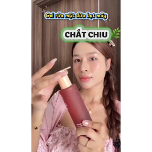 Gel Rửa Mặt Cấp Ẩm Sáng Da Chắt Chiu Tạo Bọt Từ Dừa Làm Sạch Dịu Nhẹ 50 / 200ml