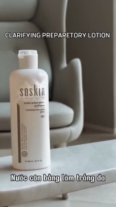 Nước cân bằng làm trắng da – Clarifying Preparetory Lotion - SOSKIN