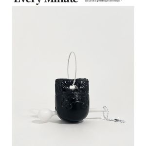 Cute Mini Percussion Instrument EMINUTE Knocking Fish Keychain Stress Relief Bag Charm Backpack Pendant Ideal for Gifting