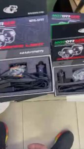 Đèn mini trợ sáng xe máy.(full box)