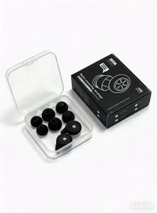Reusable Silicone Earplugs Noise Cancelling 50dB High Fidelity Sound Insulation Ear Plugs for Sleeping Snore Study Work Washable