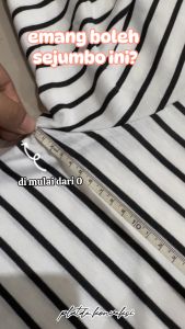 KAOS SALUR JUMBO BIGSIZE STRIPE GARIS 2XL-6XL