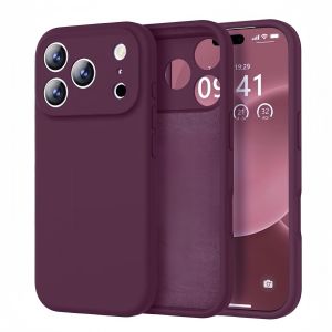Fashion Solid Colour Shockproof Protective Liquid Silicone Phone Case For iphone 17 Pro Max/17 Pro/17/17Air/16e