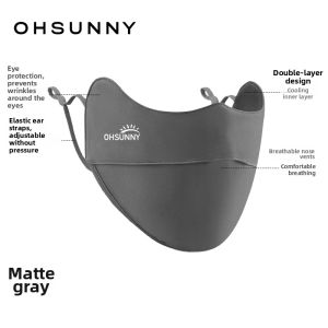 OHSUNNY | Womens UV Protection Cycling Face Mask Warm Windproof Sun Shield Autumn Winter