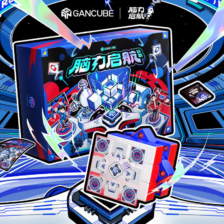 Cubo Mágico GAN 356 M Magnético 3x3 - Speed Cube Stickerless Para Competição