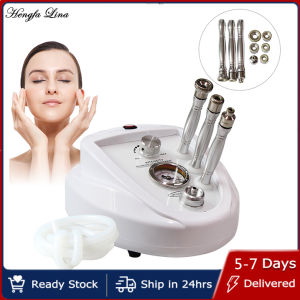 Hengfa Lina 3 in 1 Big Size Diamond Microdermabrasion Machine Suction Power Professional Dermabrasion Home Use Facial Skin Care Equipment