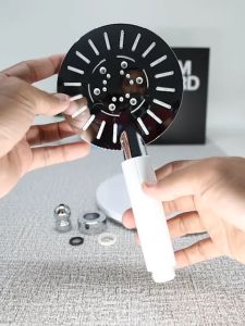 Wall Shower Set Shower Head Shower Dan Hand Shower 1/2 Inch Bahan Abs Chrome DP-23