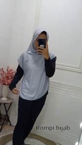 HTJAB - Rompi Vest Luaran Hijab Sport Olahraga Utk Lari Senam Sepeda Modest We Rompi Vest Untuk Hijabers Pakaian Olahraga Sopan Untuk Wanita - Lazada