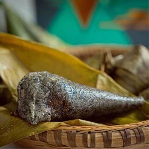Traditional Handmade Grey Meat Sticky Rice Zongzi