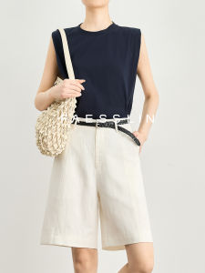 FAESSLIN | High Slender Versatile Tencel Linen Culottes