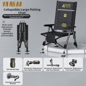 ZHONGZHOU | Folding Portable Fishing Chair for Wild Fishing