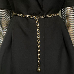 Thời Trang Sành Điệu Nữ Dây Xích Eo Trang Trí Áo Len Thon Gọn Thắt Lưng Bộ Đồ Mùa Hè Mỹ Vòng Eo Thắt Lưng Thời Trang Đồ Len Dây Chuyền Vòng Eo Cói