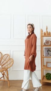 TOP MUAFAQAH | Tunik Wanita Polos - Tunik Rayon Adem