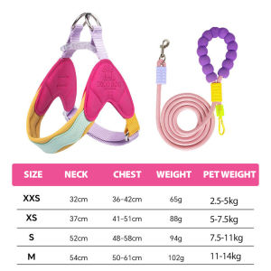 Mềm Chó thoáng khí khai thác V thiết kế cổ cho gấu con cún con nhỏ bichon điều chỉnh Comfort