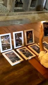 CUSTOM PIGURA PLAY MUSIK | Bingkai Foto Frame 4r Minimalis | Kado Ulang Tahun Gift Anniversary