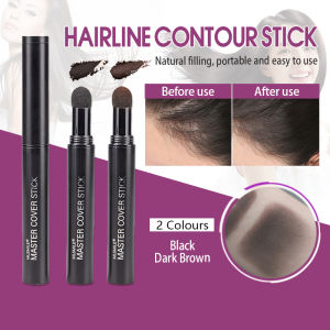 Hairline Concealer Pen Waterproof Hair Shadow Trimming Powder Eyebrow Powder Hair Root Edge Blackening Instantly Cover Up Grey White Hair Natural Hair Dye Pen